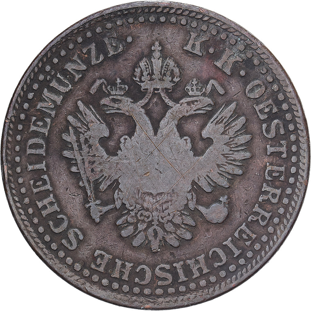 Oostenrijk, Franz Joseph I, 2 Kreuzer, 1851, Kremnica, Koper, FR+, KM:2189