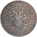 Austria, Franz Joseph I, 3 Kreuzer, 1851, Kremnica, Transformed, Copper