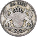 Grand Duchy of Baden, Leopold I, 6 Kreuzer, 1848, Karlsruhe, Prata, AU(50-53)
