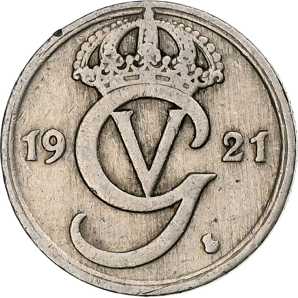 Schweden, 10 Öre, 1921