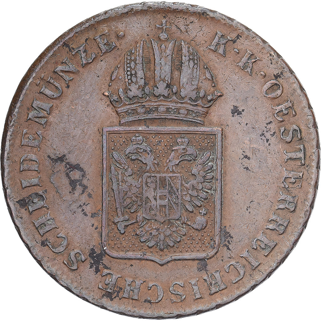 Autriche, François Ier, 1 Kreuzer, 1816, Vienne, Cuivre, TTB, KM:2113