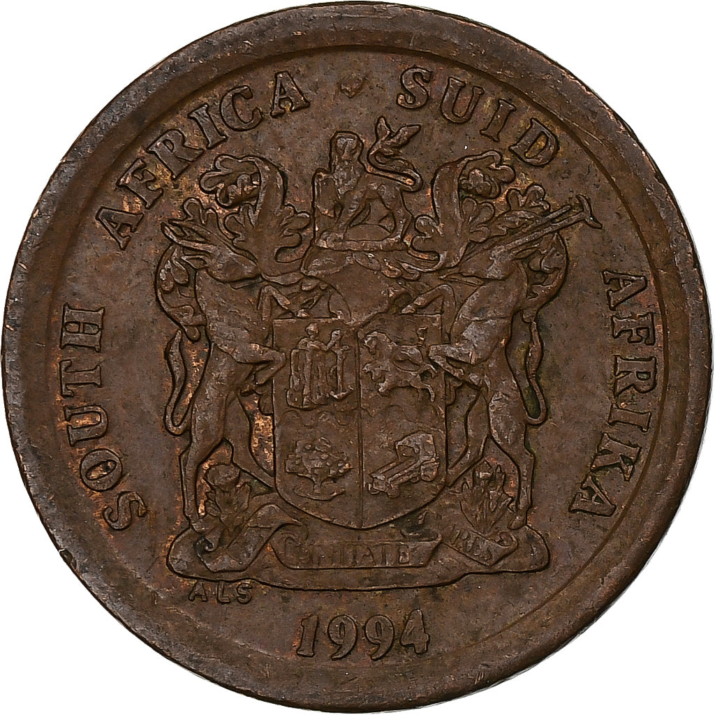 South Africa, 5 Cents, 1994