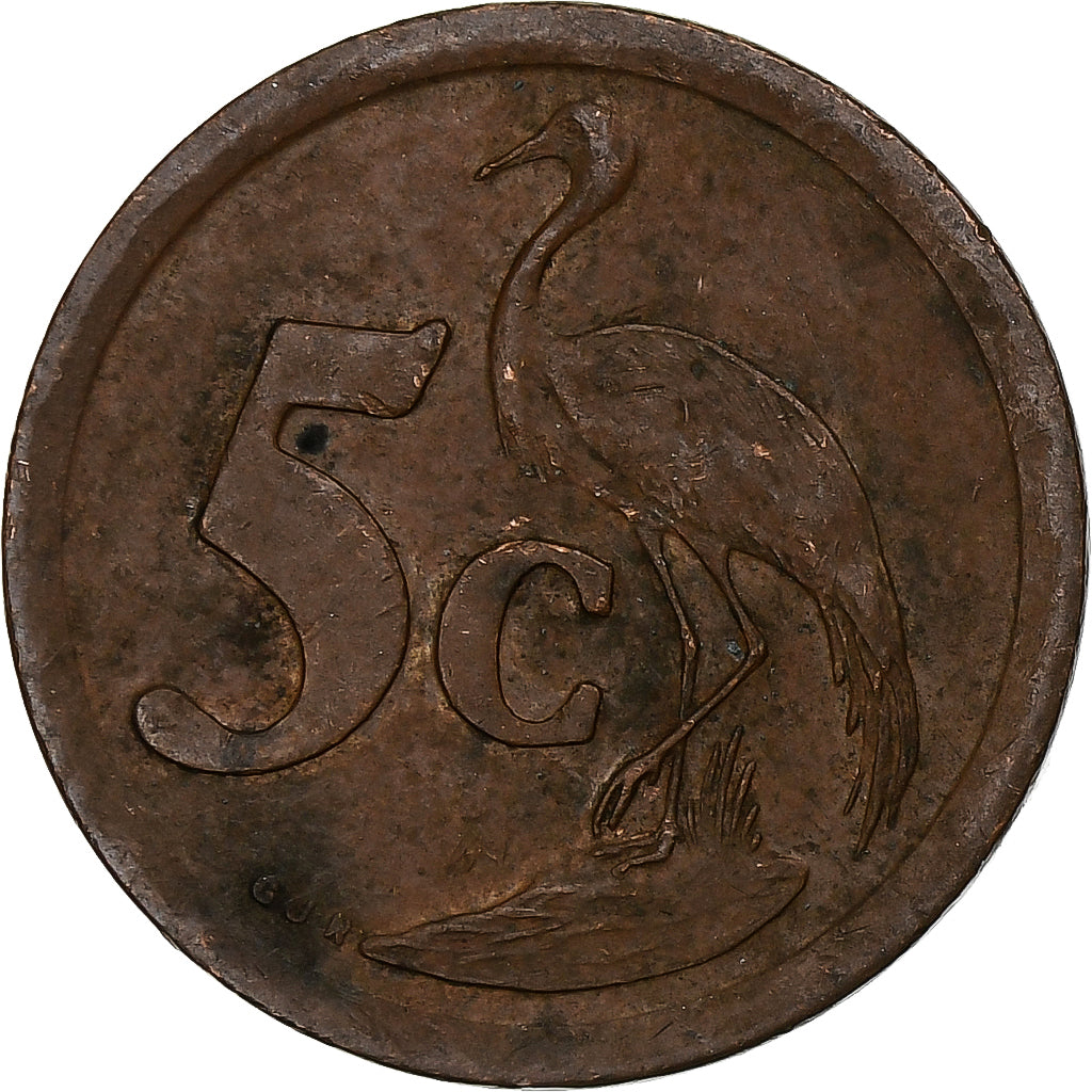 South Africa, 5 Cents, 1994
