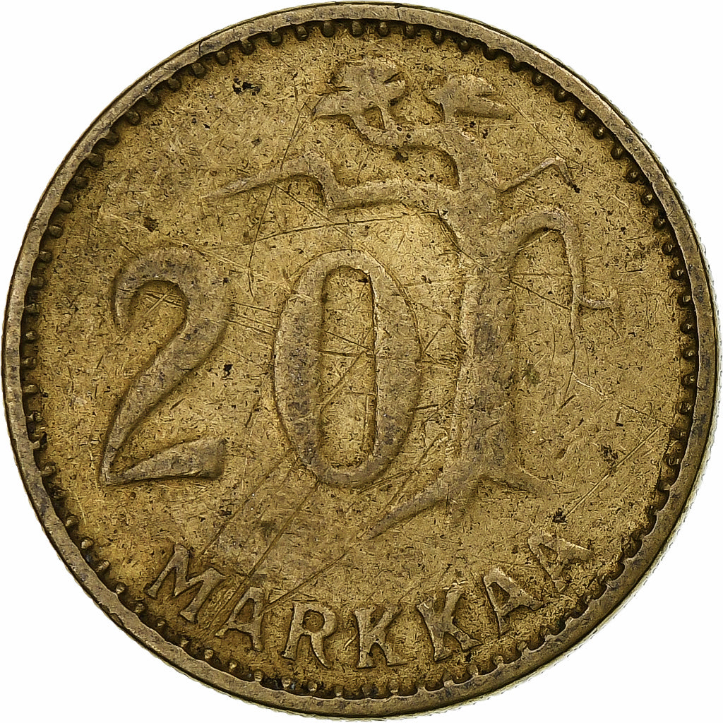Finlandia, 20 Markkaa, 1953
