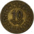Tunisia, 10 Millim, AH 1380/1960
