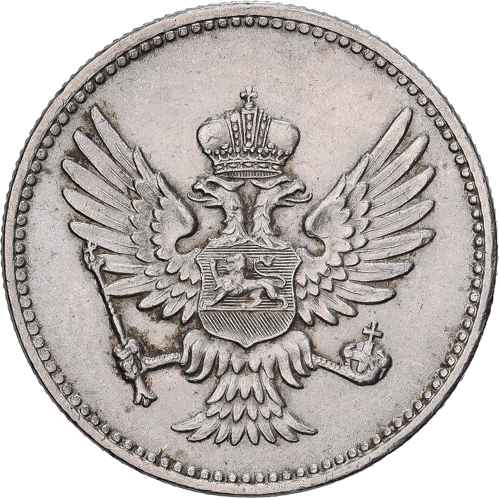 Montenegro, Nicholas I, 10 Para, 1906, Vienna, Nickel, AU(55-58), KM:3