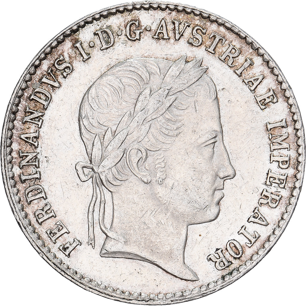 Áustria, medalha, Ferdinand Ier, Coronation as Bohemian King, 1836, Prata