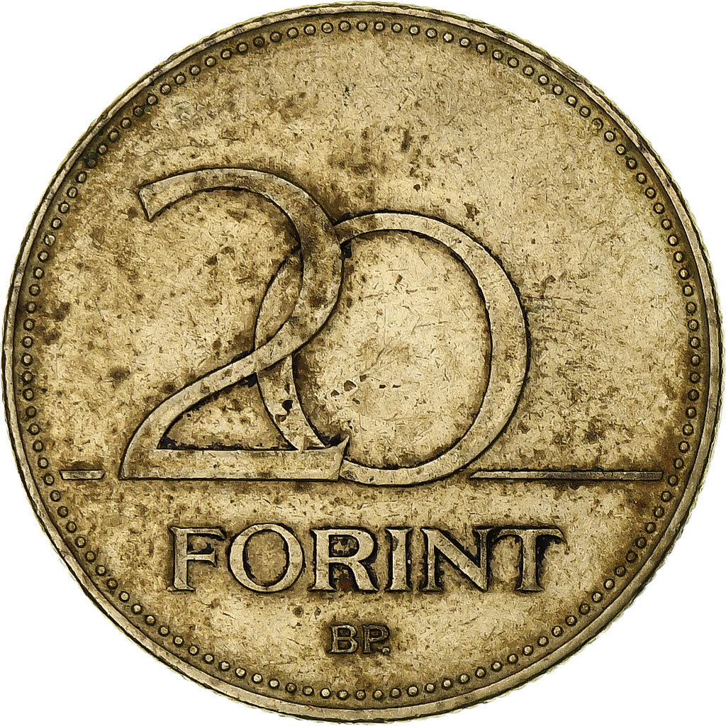 Hungría, 20 Forint, 1993