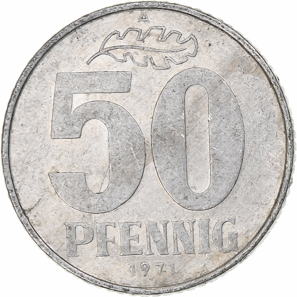 Germany, 50 Pfennig, 1971