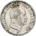 Prússia, Wilhelm I, 1 Silber Groschen, 1869, Frankfurt am Main, Prata