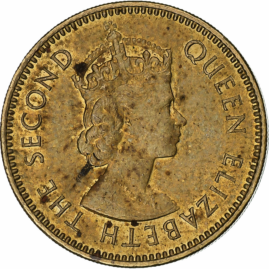 Hong Kong, 10 Cents, 1965