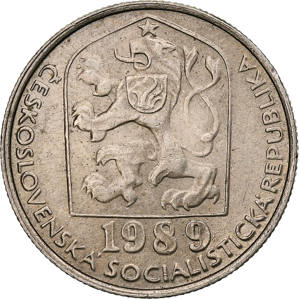 Czechoslovakia, 50 Haleru, 1989