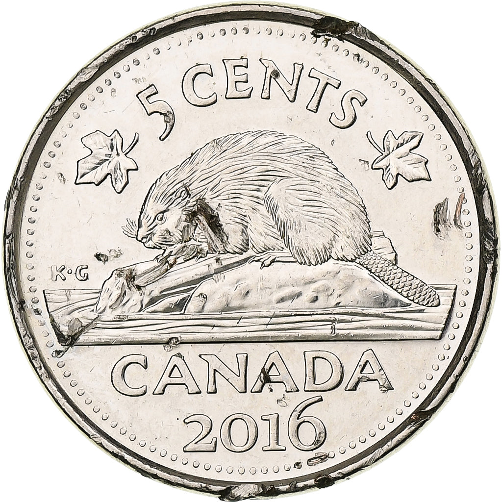 Canada, 5 Cents, 2016