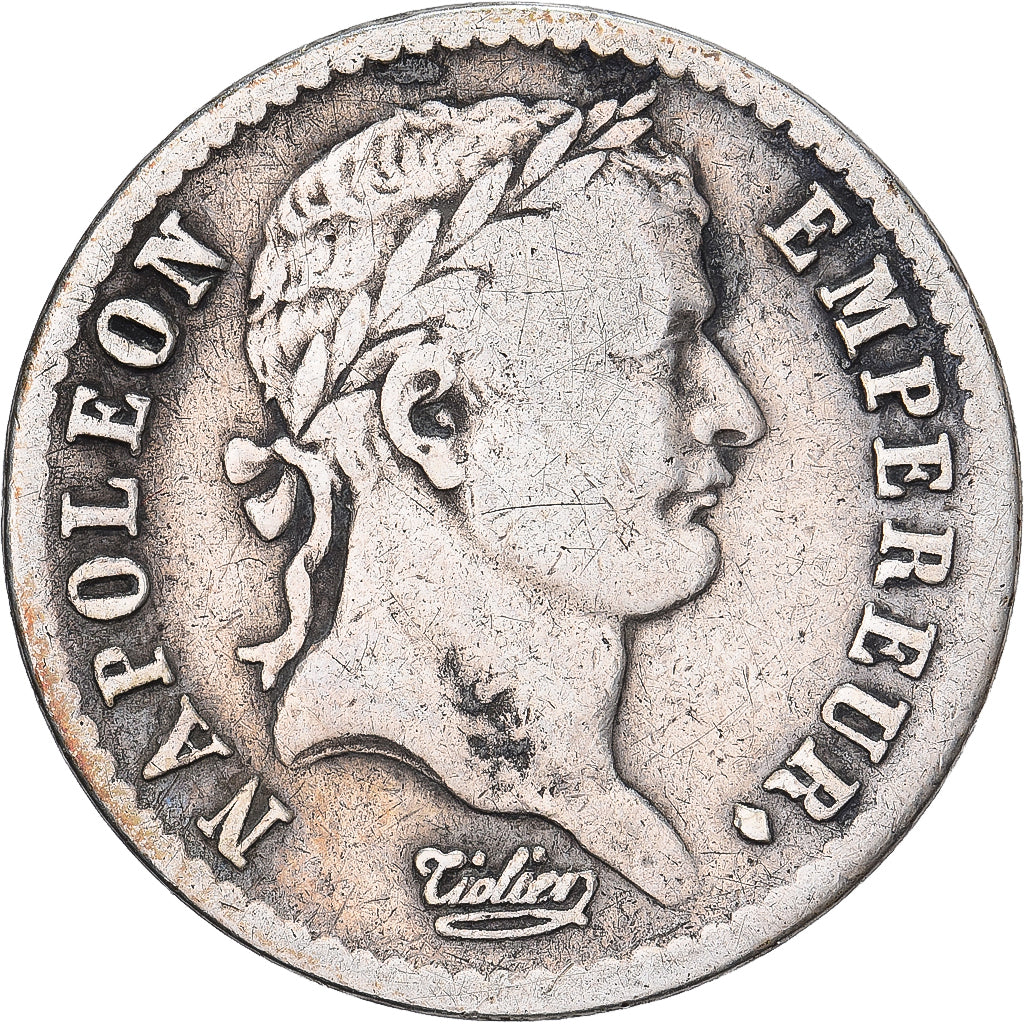 Frankreich, Napoleon I, 1/2 Franc, 1810, Paris, Silber, S, Gadoury:399