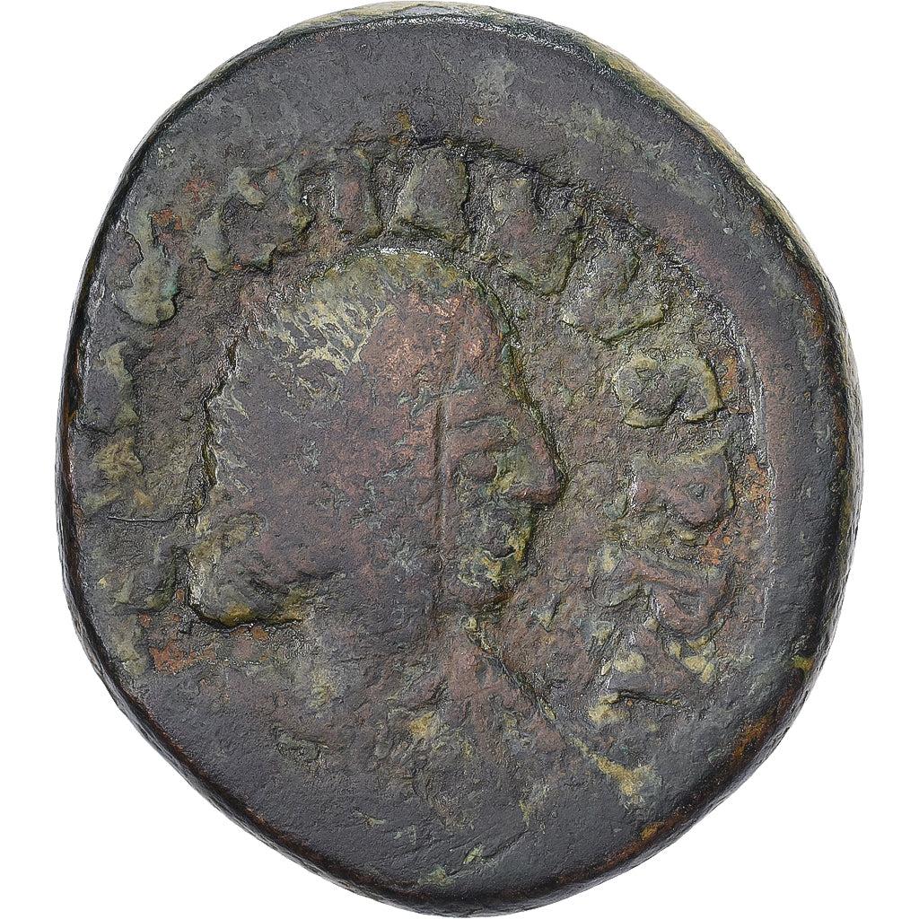 Justinian I, Follis, 533-537, Antioch, Brązowy, VF(20-25)