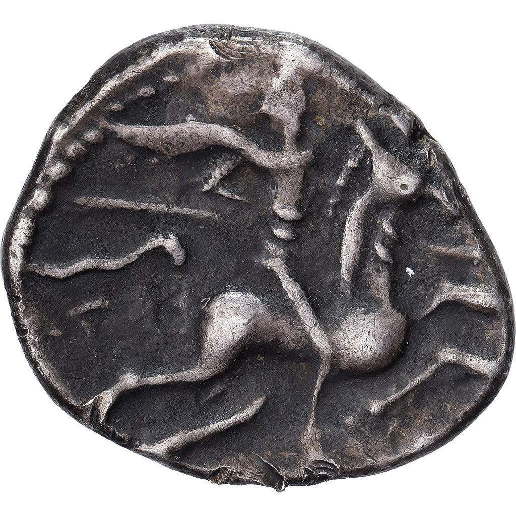 Allobroges, Drachm, 1st century BC, Prata, VF(20-25)
