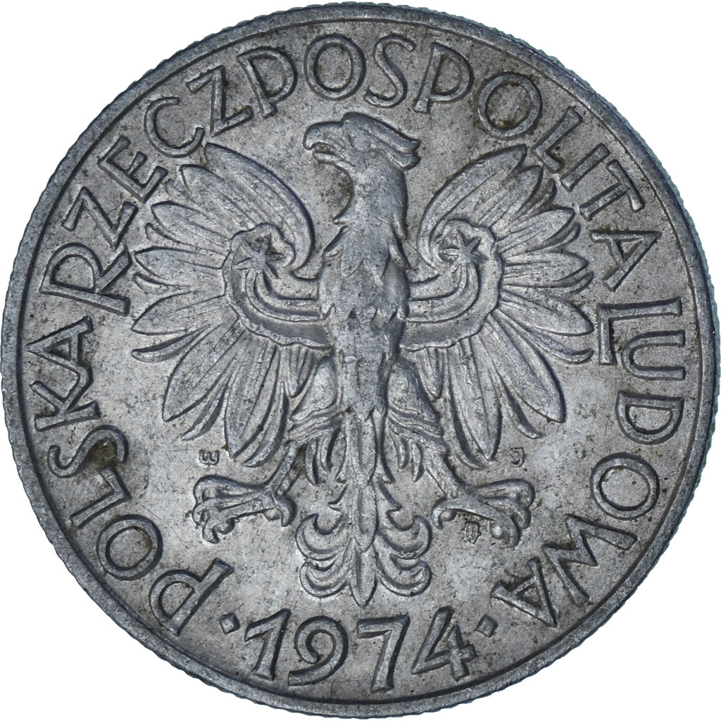 Polen, 5 Zlotych, 1974