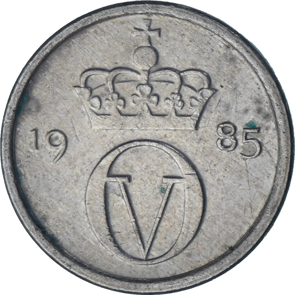 Noorwegen, 10 Öre, 1985