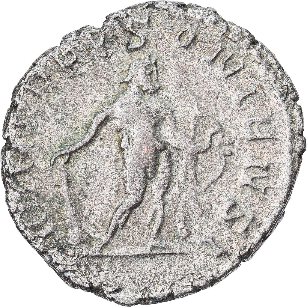 Postumus, Antoninianus, 260-261, Trier, Silver, EF(40-45), RIC:64