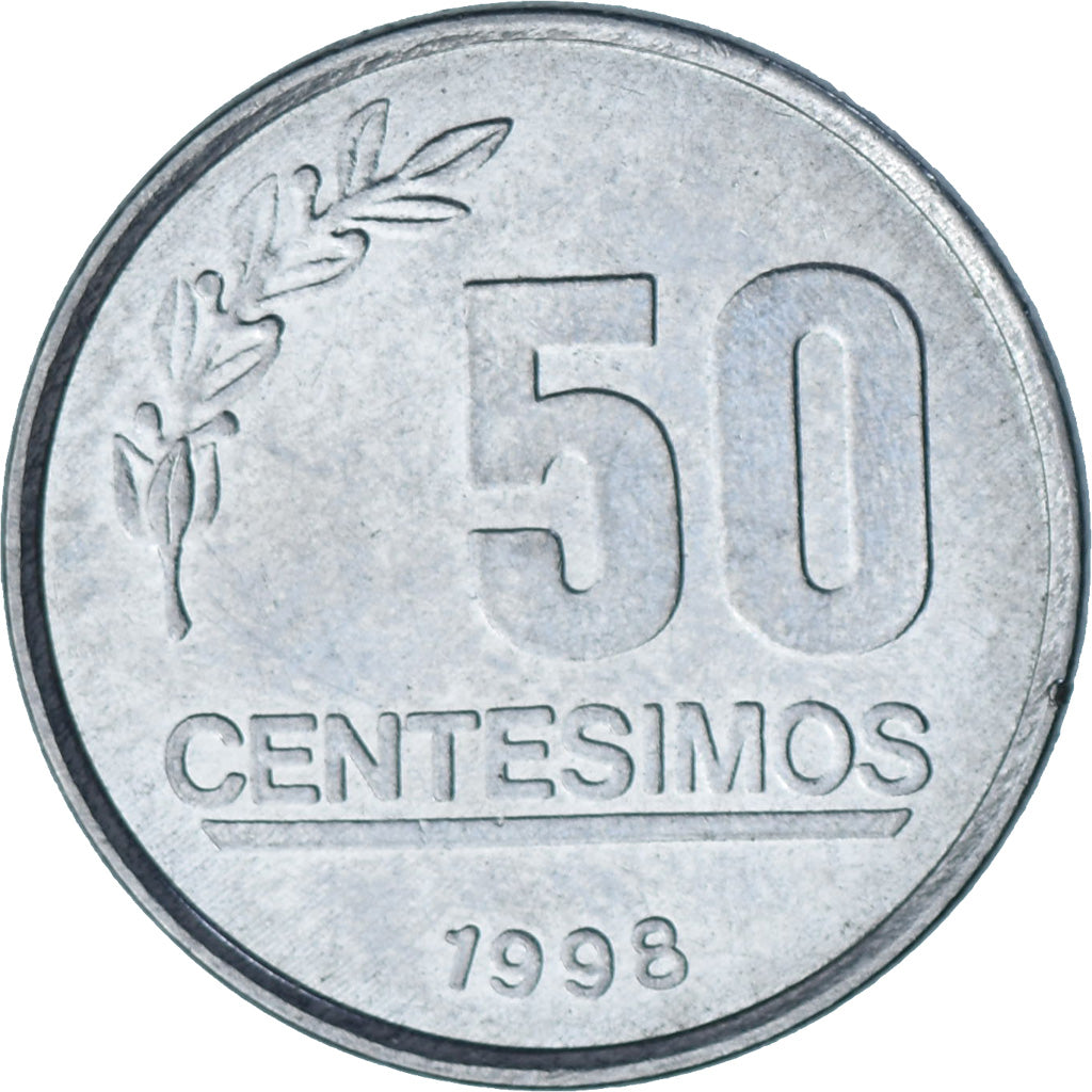 Uruguay, 50 Centesimos, 1998