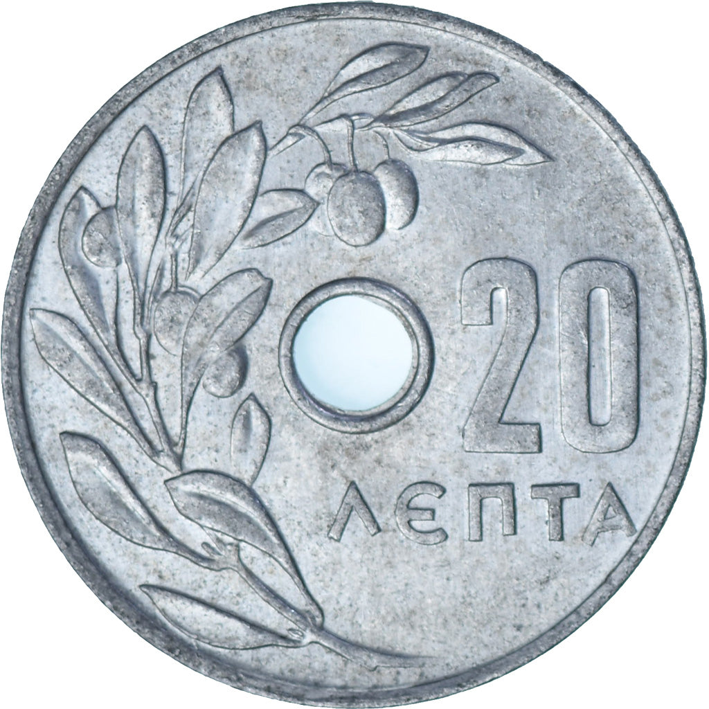 Grecia, 20 Lepta, 1969
