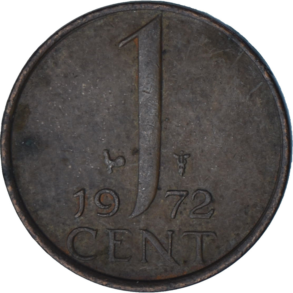 Nederland, Cent, 1972