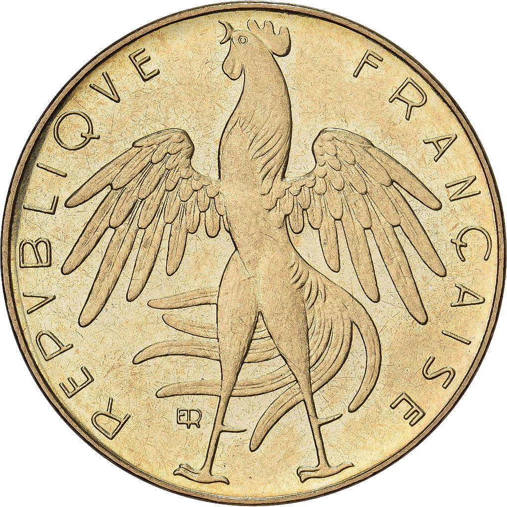 Frankreich, 20 Centimes, Concours de Rousseau, 1961, Paris, Pattern