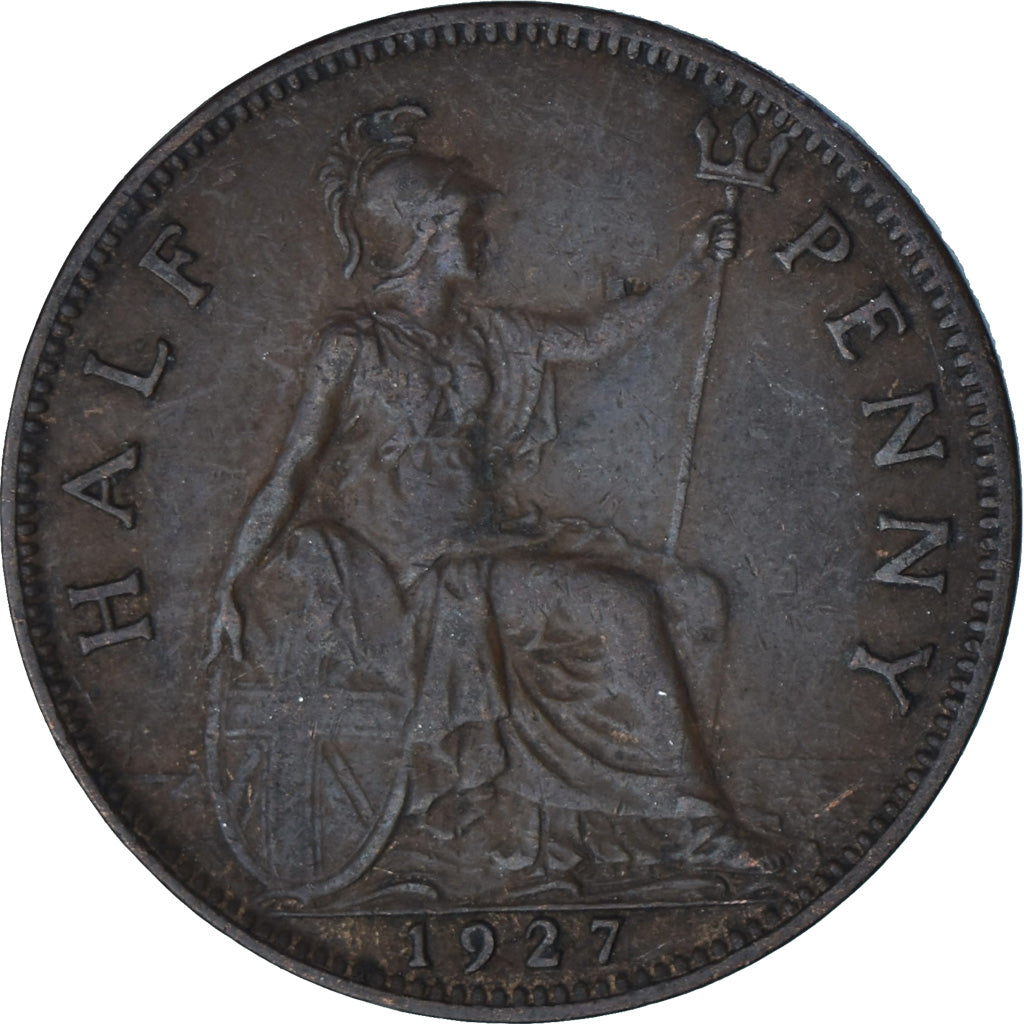 Gran Bretaña, 1/2 Penny, 1927