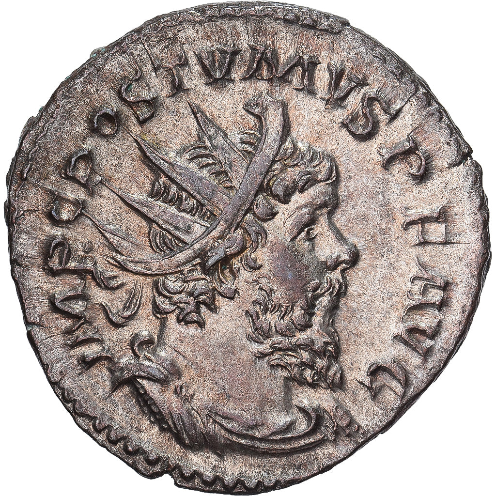 Postumus, Antoninianus, 268, Trier, Silver, AU(55-58), RIC:318