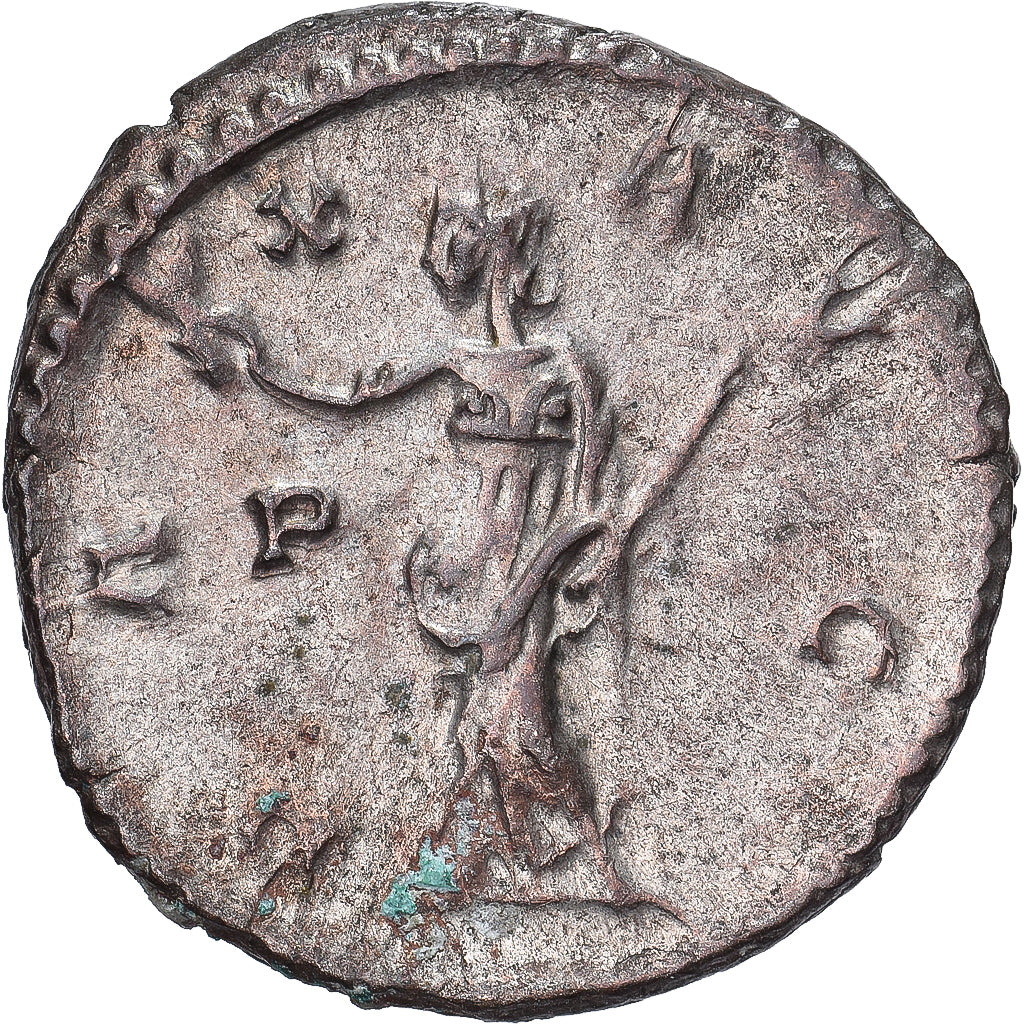 Postumus, Antoninianus, 268, Trier, Silver, AU(55-58), RIC:318