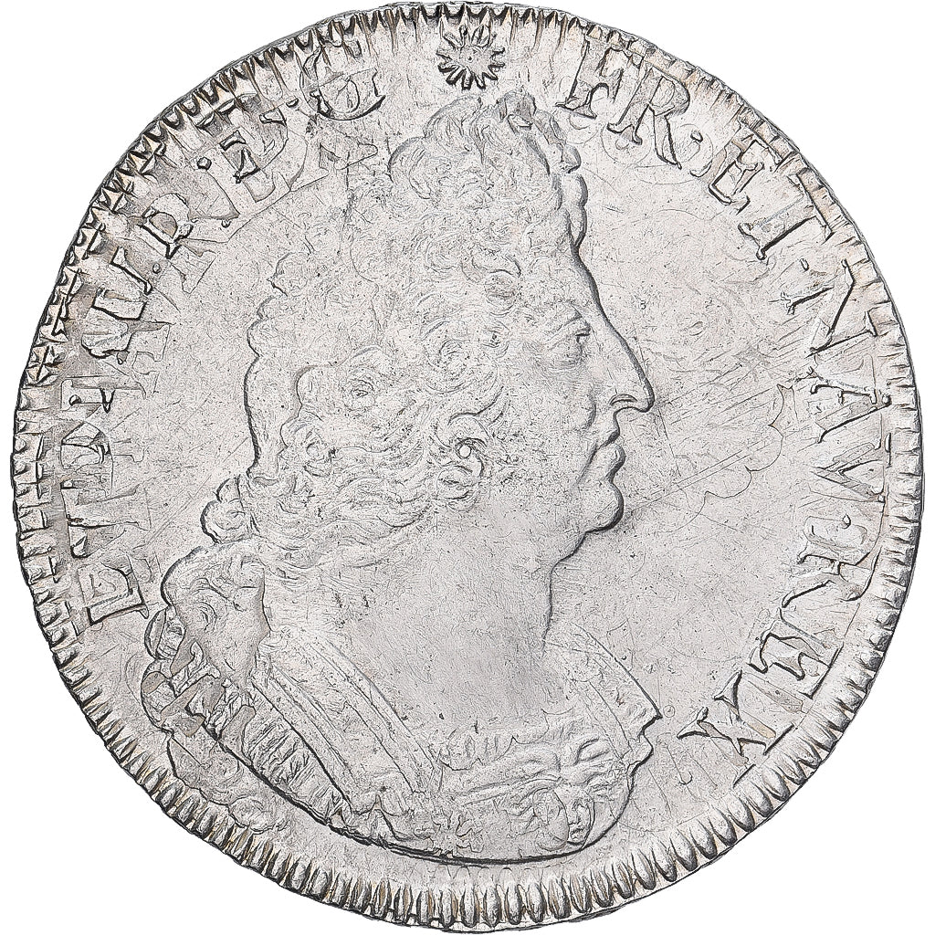 Frankreich, Louis XIV, Ecu aux palmes, 1693, Paris, reformed, Silber, SS+