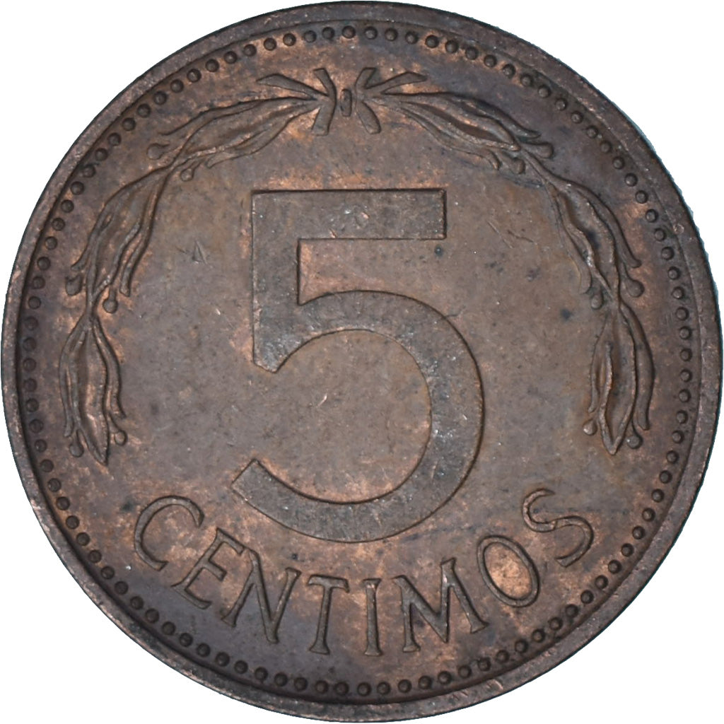 Venezuela, 5 Centimos, 1977