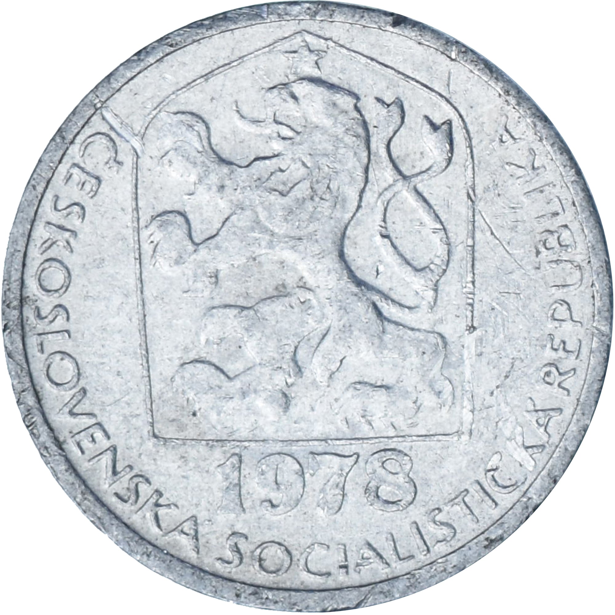 Checoslovaquia, 5 Haleru, 1978