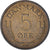 Danimarca, 5 Öre, 1972