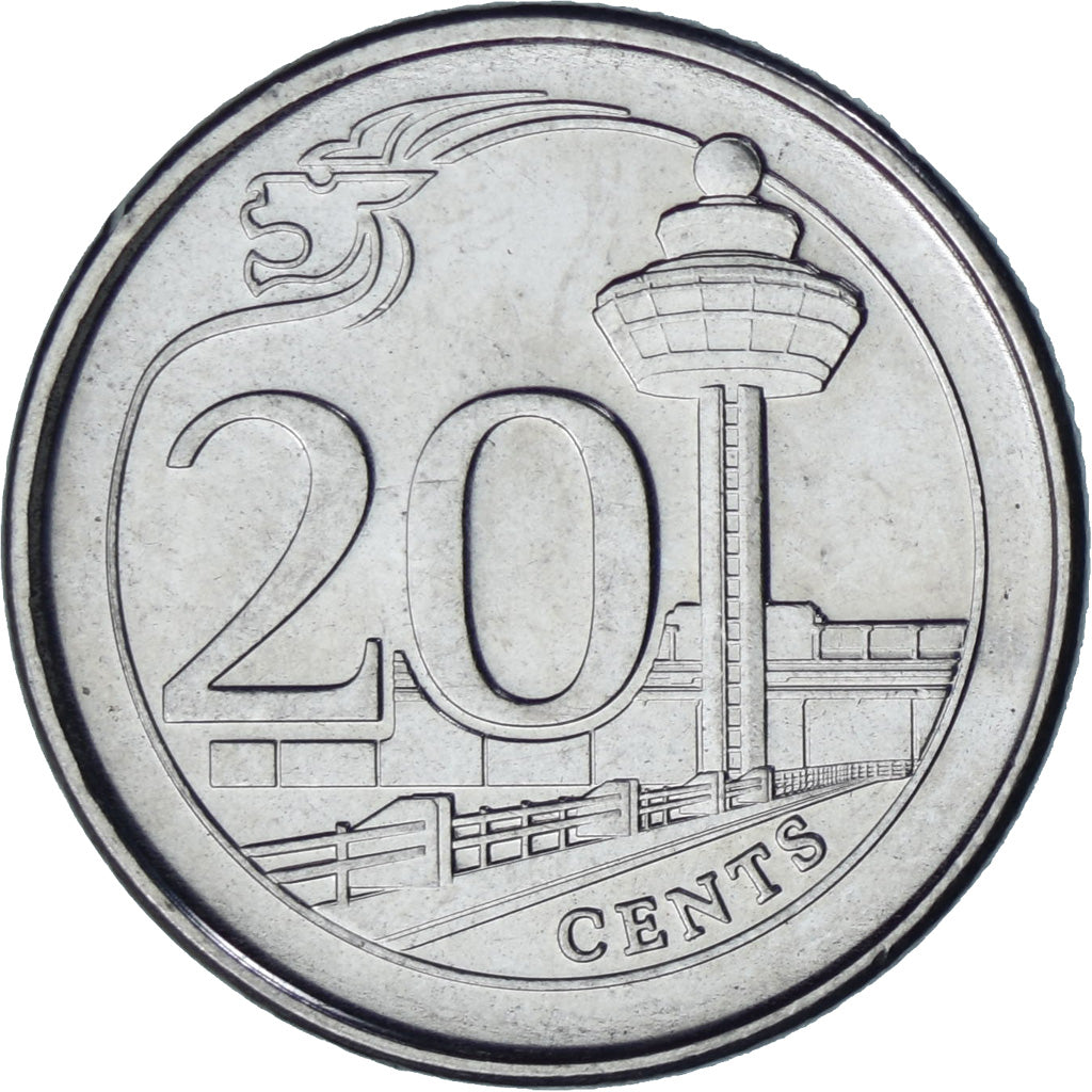 Singapura, 20 Cents, 2014