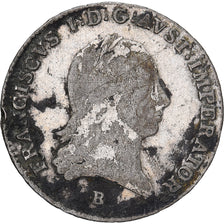 Austria, Franz I, 3 Kreuzer, 1815, Kremnica, Silver, VF(20-25), KM:2117