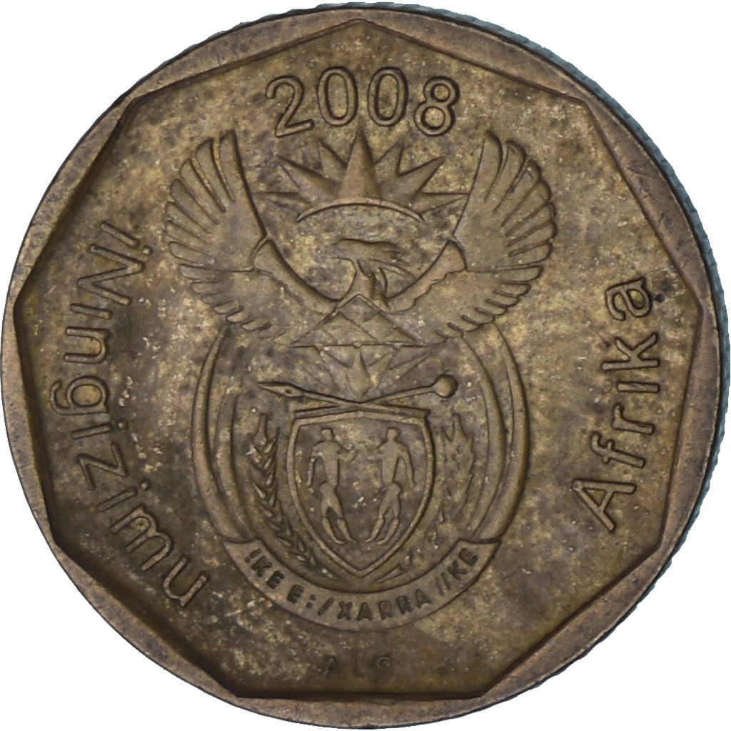 Afrique du Sud, 10 Cents, 2008