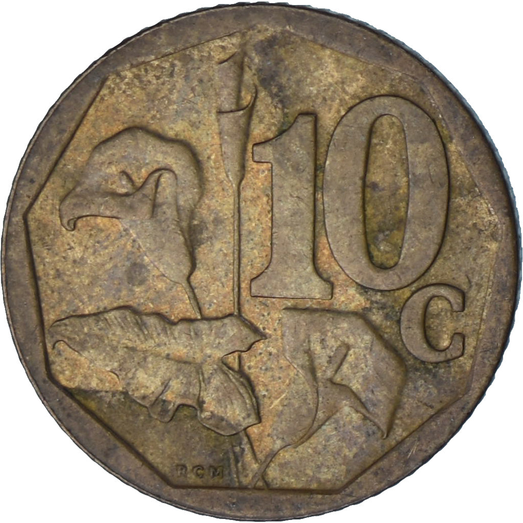 Afrique du Sud, 10 Cents, 2008