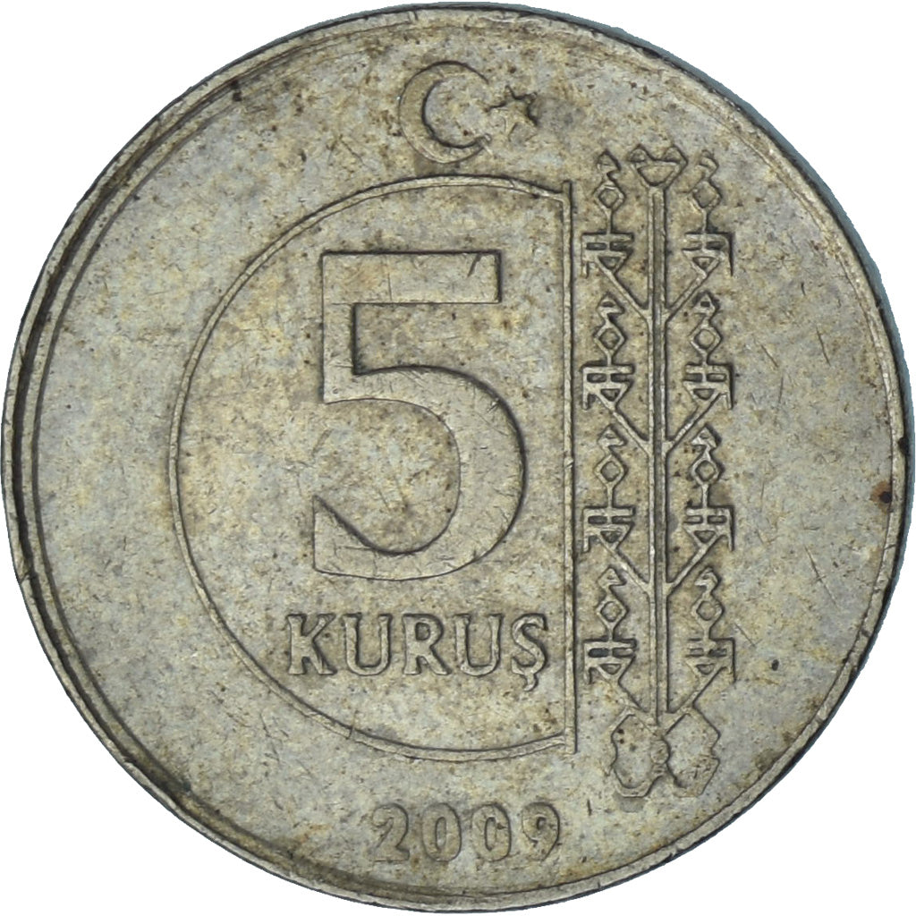 Türkei, 5 Kurus, 2009