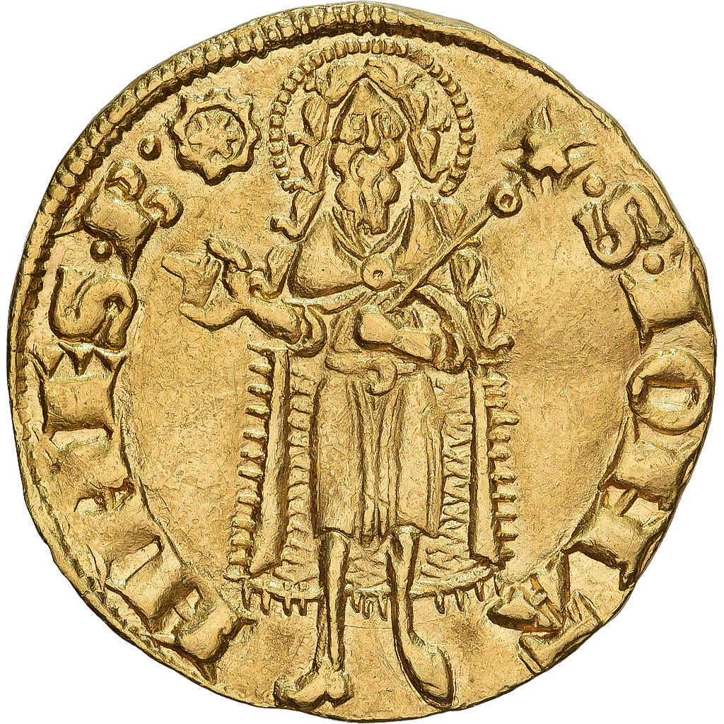 Florentine Republic, Fiorino, 1267-1303, Firenze, Oro, SPL-, Friedberg:275
