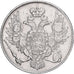 Russia, Nicholas I, 3 Roubles, 1831, Saint Petersburg, Platinum, VF(30-35)