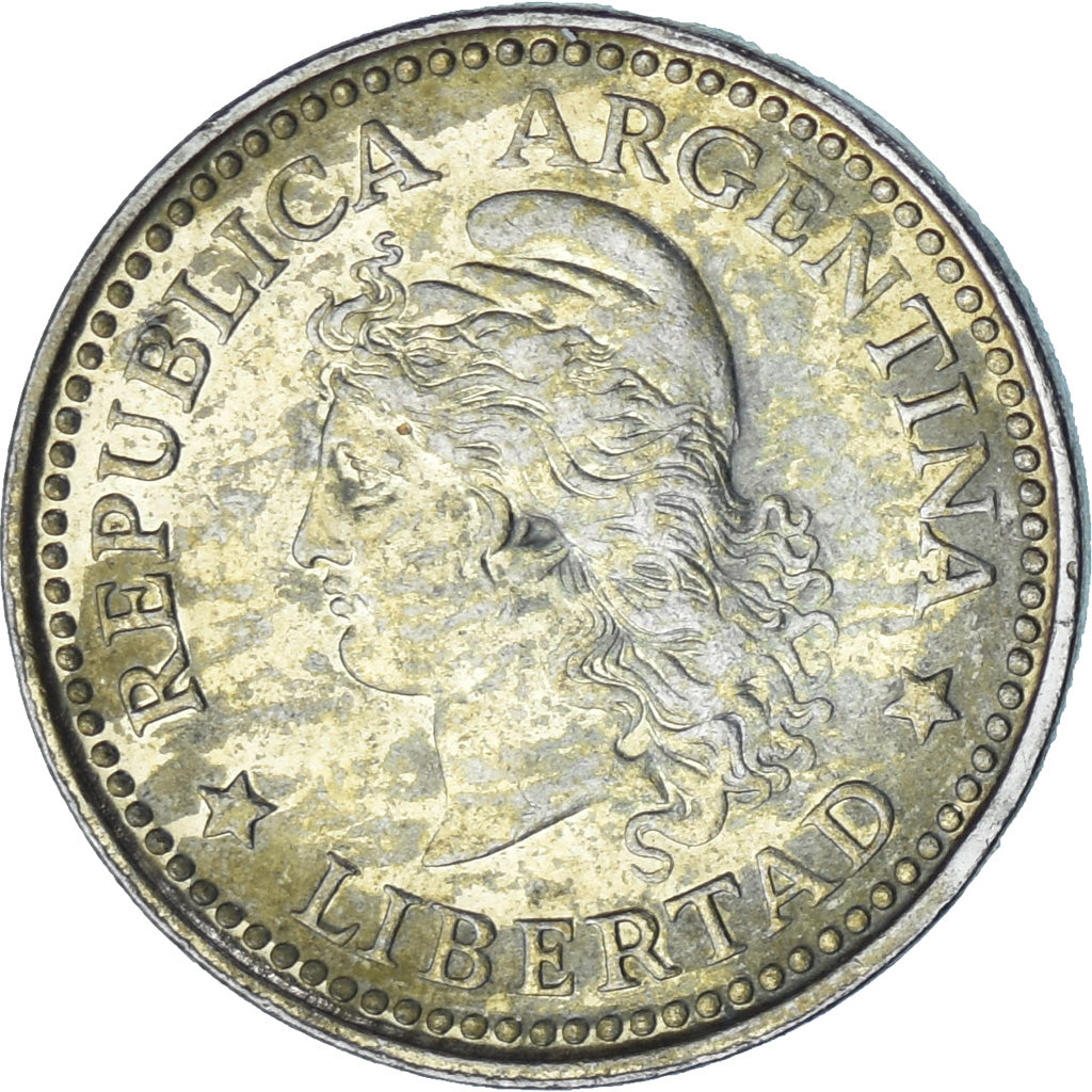 Argentina, 10 Centavos, 1958