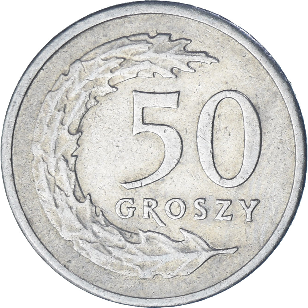 Polónia, 50 Groszy, 1990