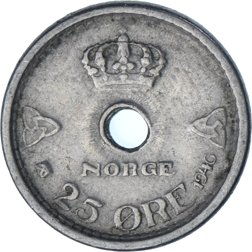 Noruega, 25 Öre, 1946