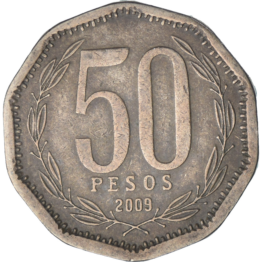Chili, 50 Pesos, 2009