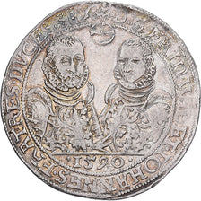 Duchy of Saxe-Weimar, Friedrich Wilhelm I & John II, 1 Thaler, 1590, Saalfeld
