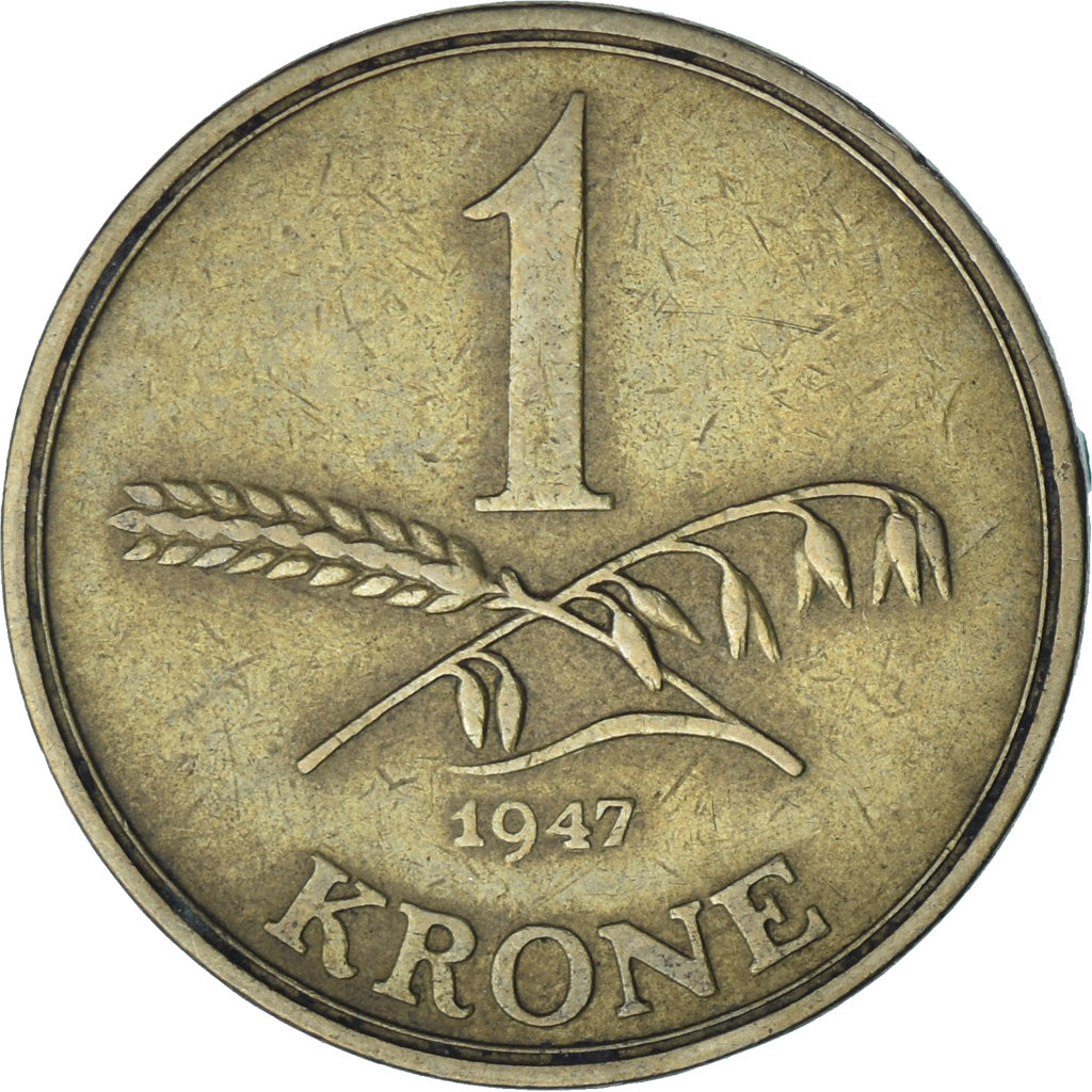 Denmark, Krone, 1947