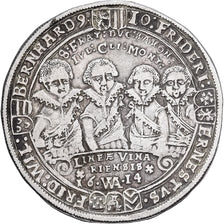 Duchy of Saxe-Weimar, John Ernest I, 1 Thaler, 1614, Saalfeld, Silver