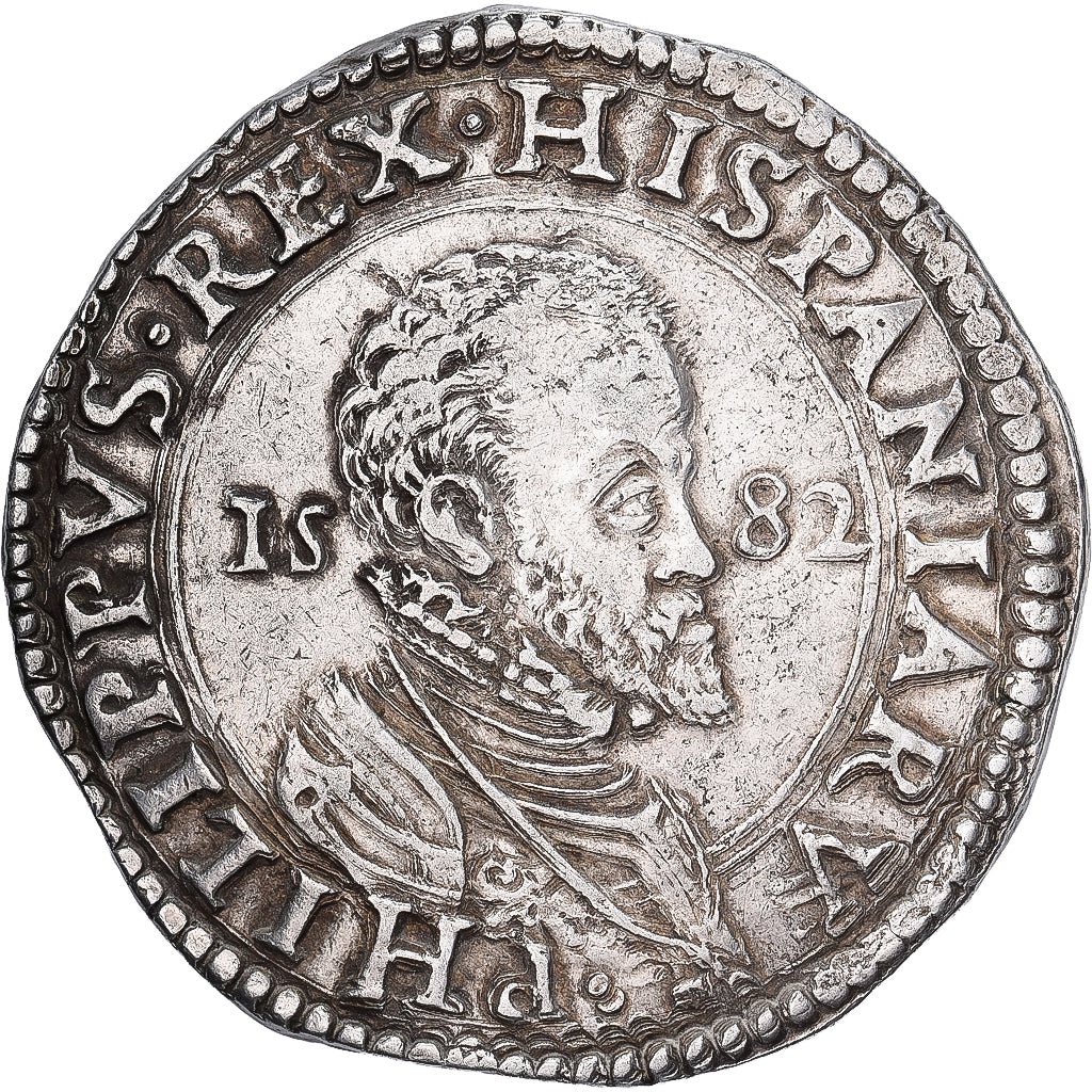 Duchy of Milan, Philippe II, Ducaton, 1582, Milan, Argento, BB