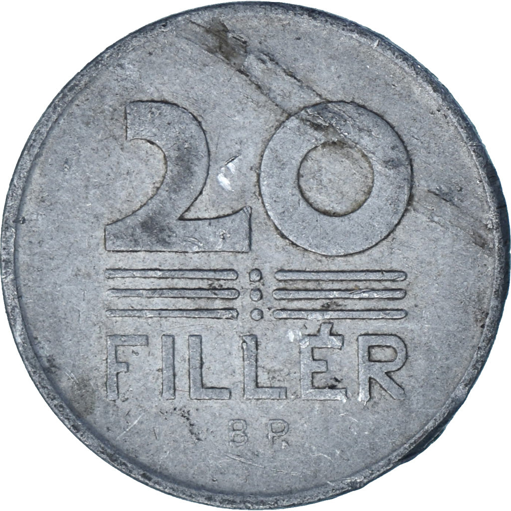 Hungría, 20 Fillér, 1957